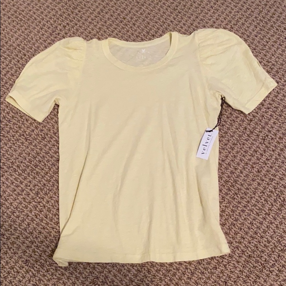 Velvet Whit Tee Buttercup XS NWT - Picture 3 of 6